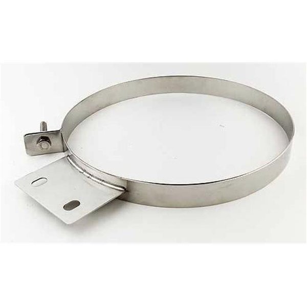 Pypes Performance Exhaust Pypes Performance Exhaust PYPHSC008 Stack Clamp - Stainless Steel PYPHSC008